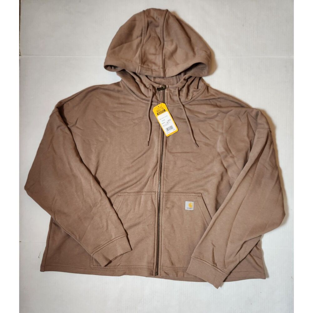 Carhartt TENCEL Fiber Series Loose Fit Full‑Zip Sweatshirt Women's 2X